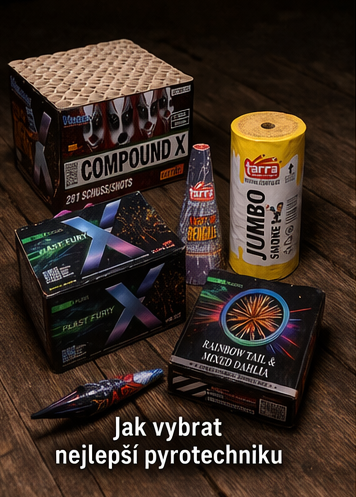 Ohňostroje podle příležitostí