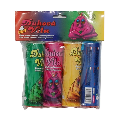 Dýmovnice Duhová Víla 4ks