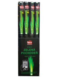 Pochodeň Zelená 4ks