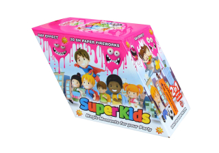 Konfetová Baterie Super Kids 20 ran