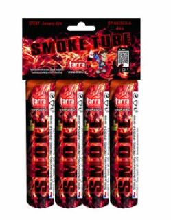 Dýmovnice Smoke Tube Červená 4ks