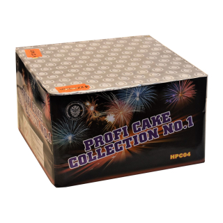 Ohňostroj 100 ran Profi Cake B 2min